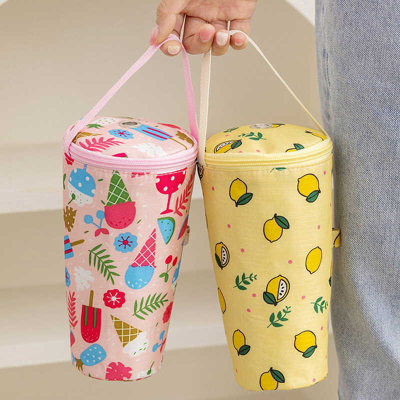 New Portable Milk Tea Tote Bag - đánh giá và giá Tote Bag Sublimation