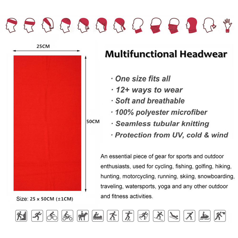 Summer UV-Protection Bandana S - đánh giá và giá Bandana Blank White