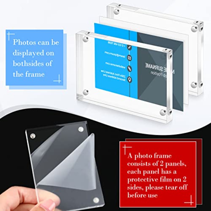Acrylic Business Card Frame 2. - đánh giá và giá Photo Acrylic Block