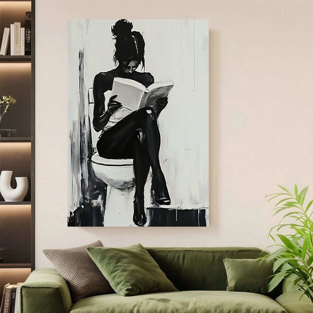 Framed 1pc Modern Abstract Wom - đánh giá và giá Canvas Wrap Ready