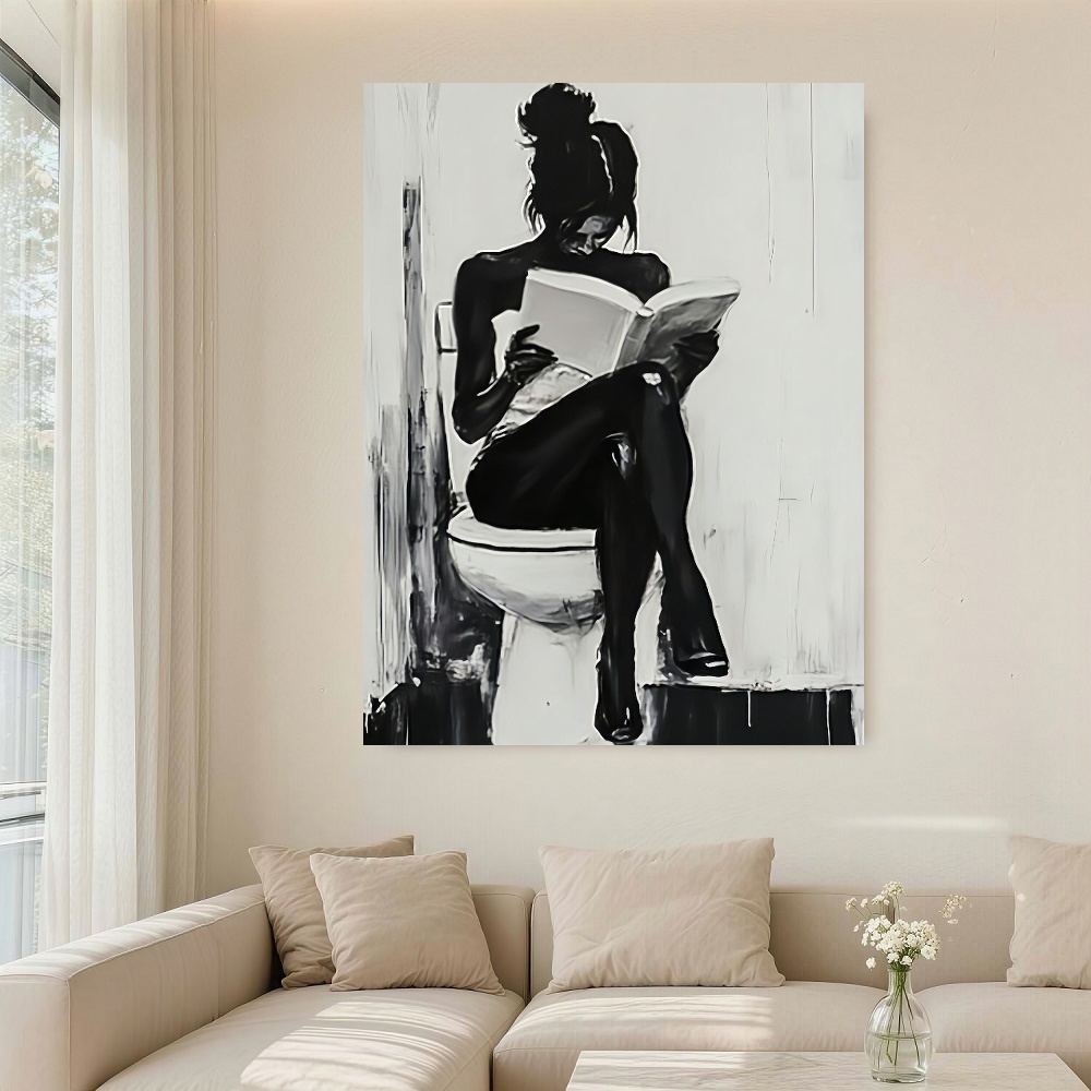 Framed 1pc Modern Abstract Wom - đánh giá và giá Canvas Wrap Ready