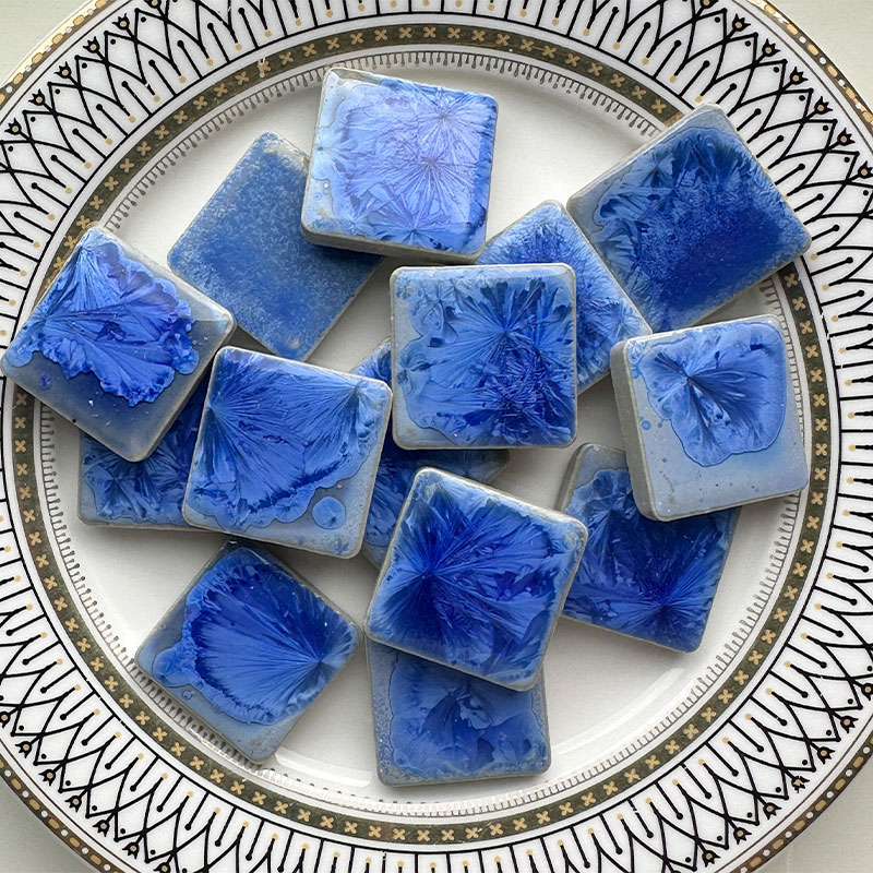 100g DIY Ceramic Mosaic Tiles  - đánh giá và giá Ceramic Tile Blank