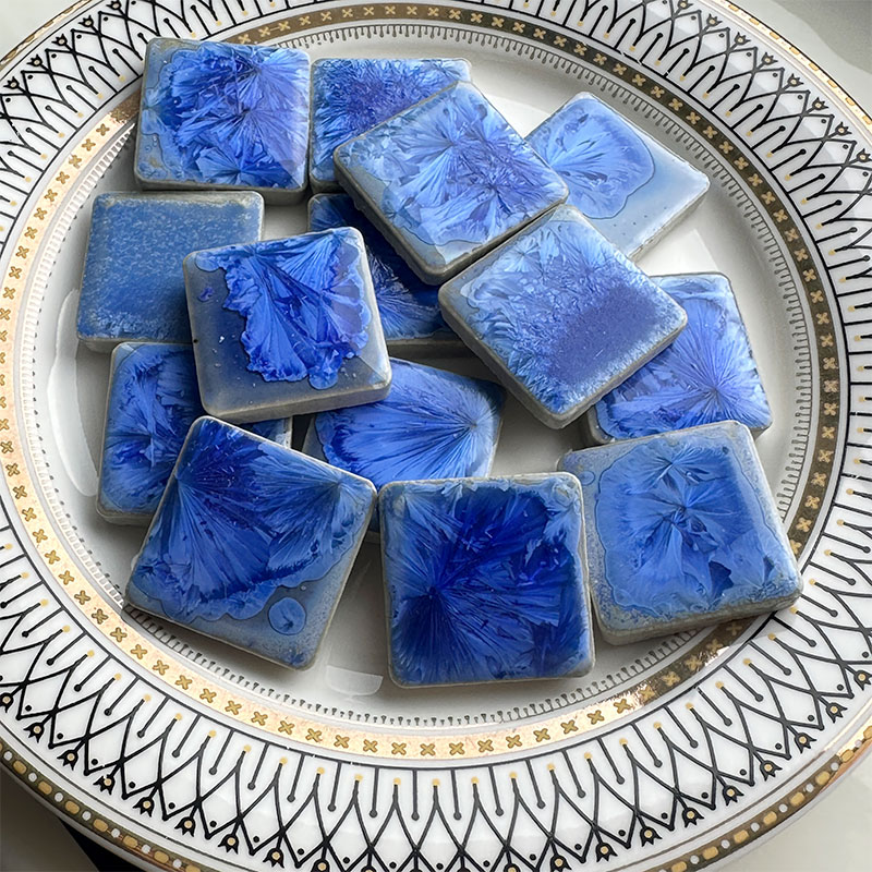 100g DIY Ceramic Mosaic Tiles  - đánh giá và giá Ceramic Tile Blank