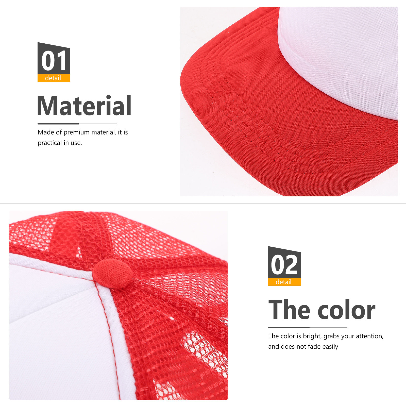10Pcs Blank Mesh Baseball Hat  - đánh giá và giá Hat Sublimation Blank