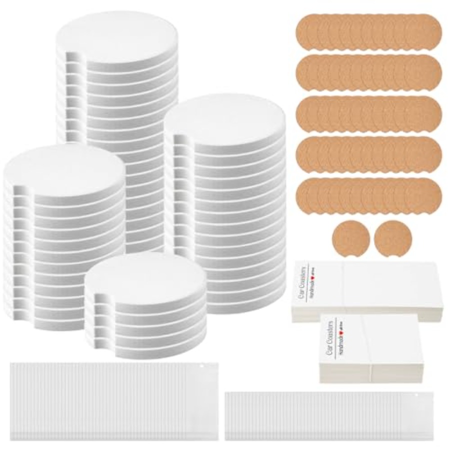312 Pcs Ceramic Car Coasters 2 - đánh giá và giá Coaster Sublimation Blank
