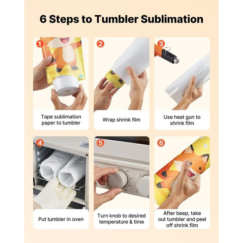 Sublimation Oven Machine, 13 Q - đánh giá và giá Sublimation Mug White