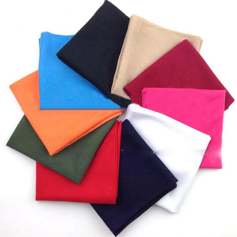 Solid Bandana Scarf Headband F - đánh giá và giá Bandana Blank White
