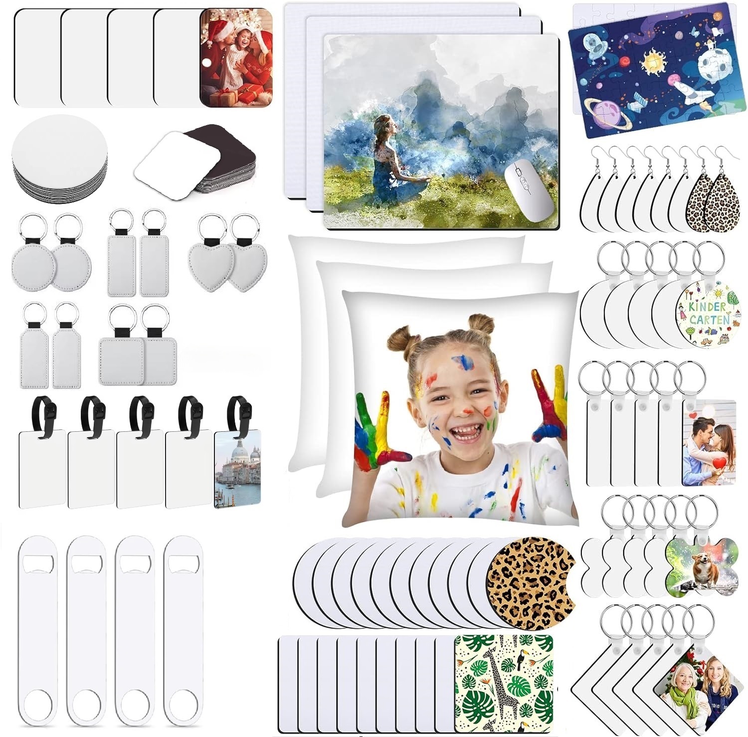 90pcs  Sublimation Blank Start - đánh giá và giá Pillow Cover Sublimation