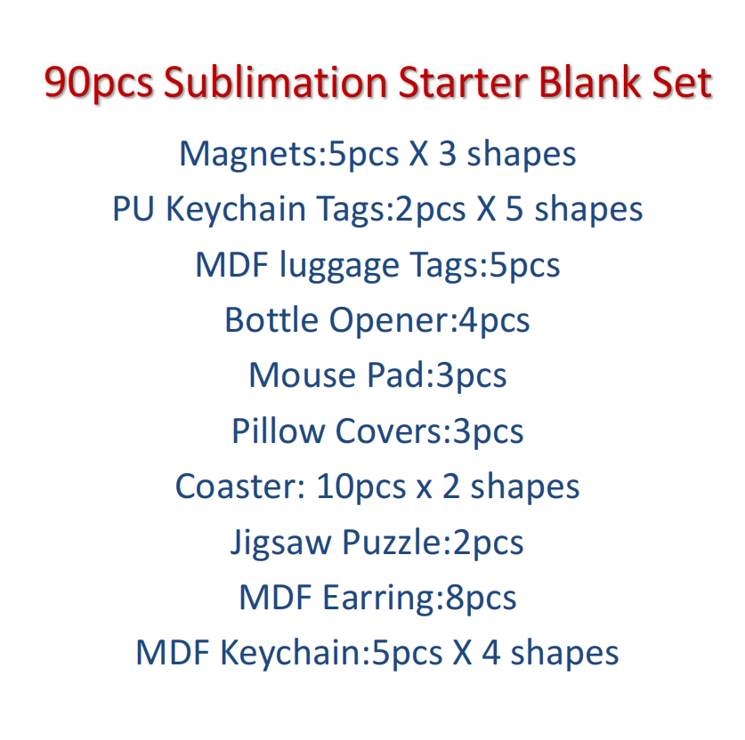 90pcs  Sublimation Blank Start - đánh giá và giá Pillow Cover Sublimation