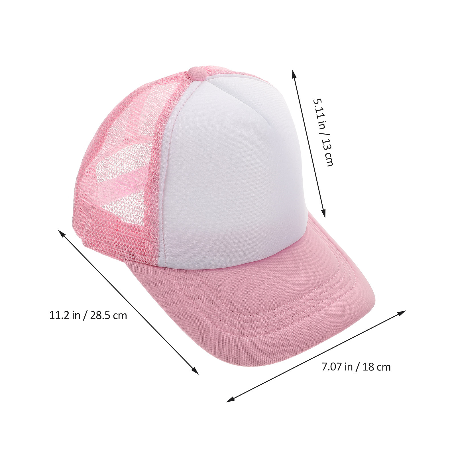 10Pcs Blank Mesh Baseball Caps - đánh giá và giá Hat Sublimation Blank