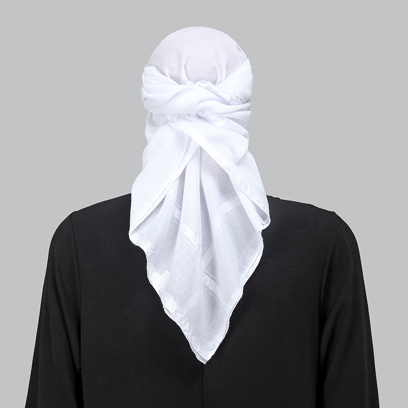 Wholesale 3pcs Set Ethnic Scar - đánh giá và giá Bandana Blank White