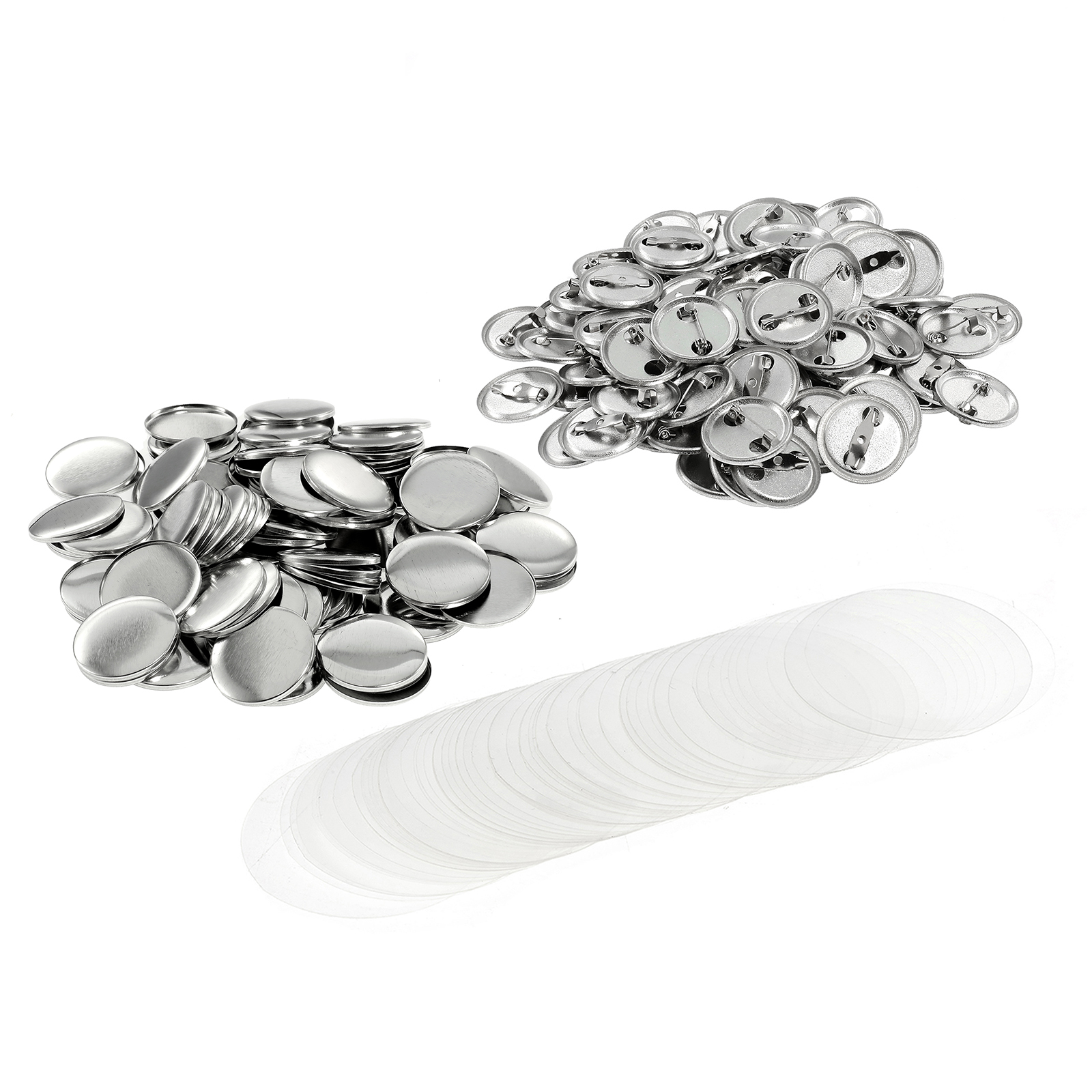 100PCS Metal Back Badge Button - đánh giá và giá Button Badge Blank