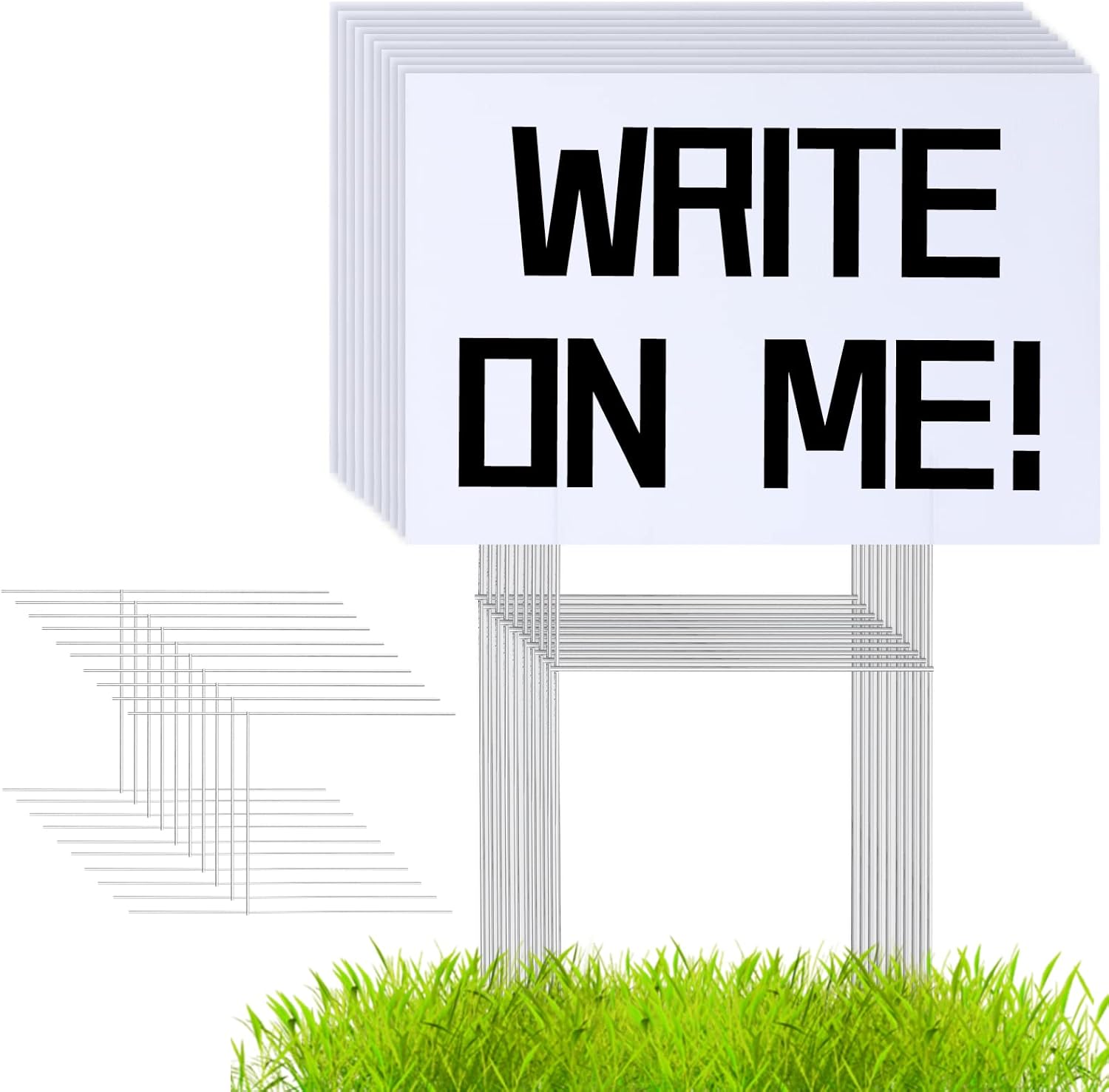 18x12 Inch Blank Yard Signs wi - đánh giá và giá Yard Sign Blank
