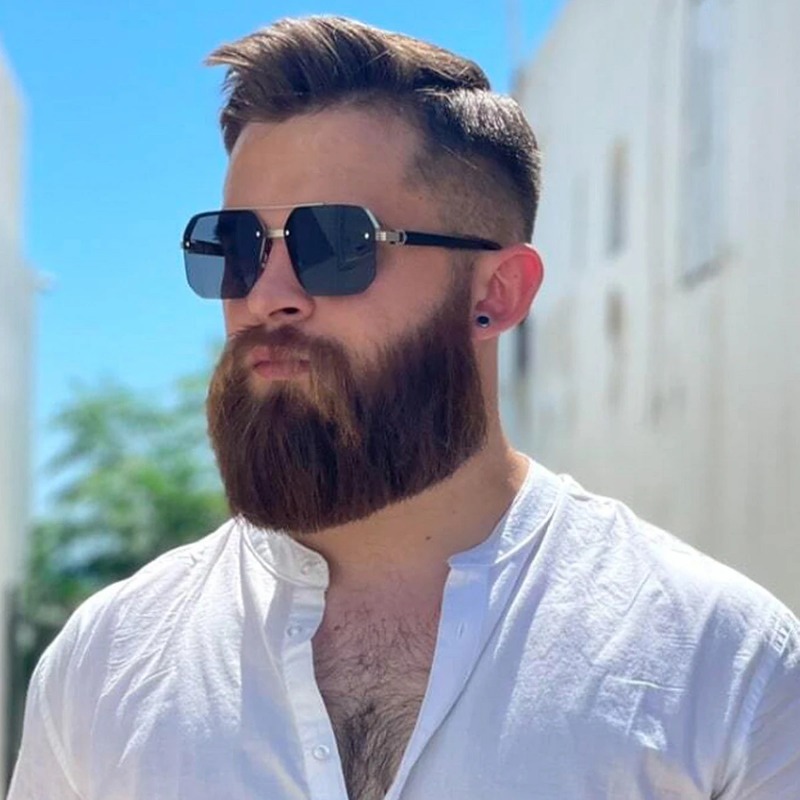 Men's Metal Sunglasses Square  - đánh giá và giá Metal Photo Panel