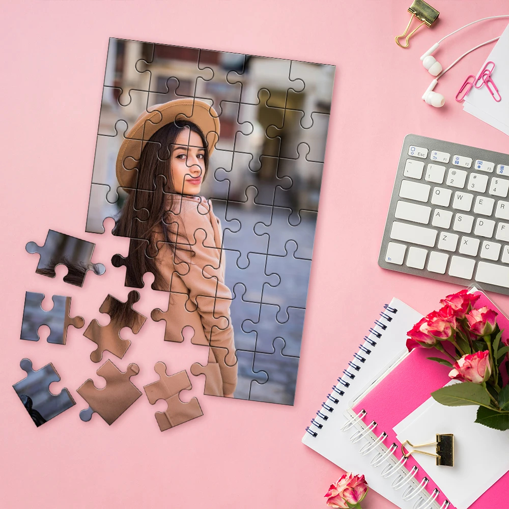 Custom Photo Puzzle Personaliz - đánh giá và giá Puzzle Blank White