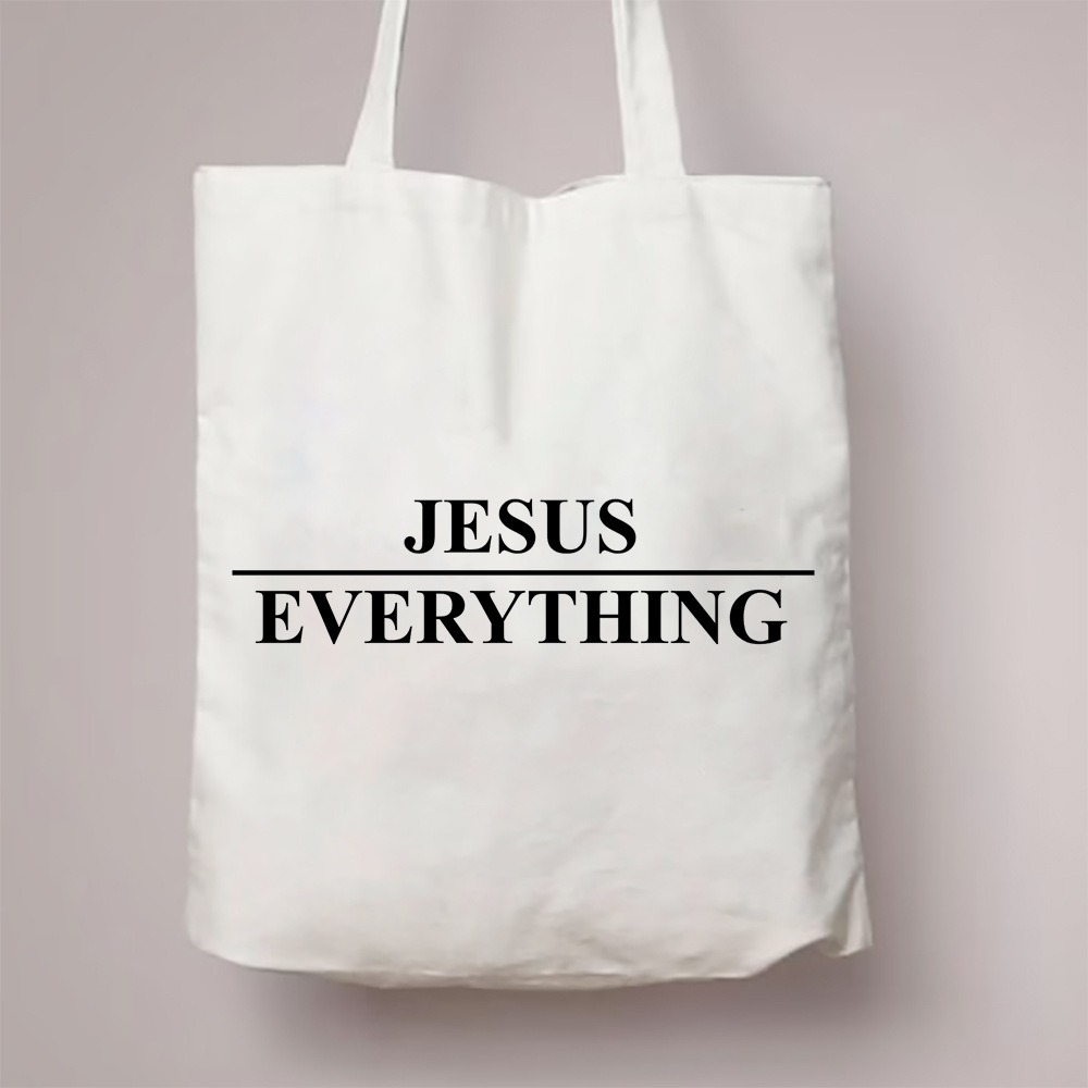 All My Hope Is in Jesus Patter - đánh giá và giá Tote Bag Sublimation