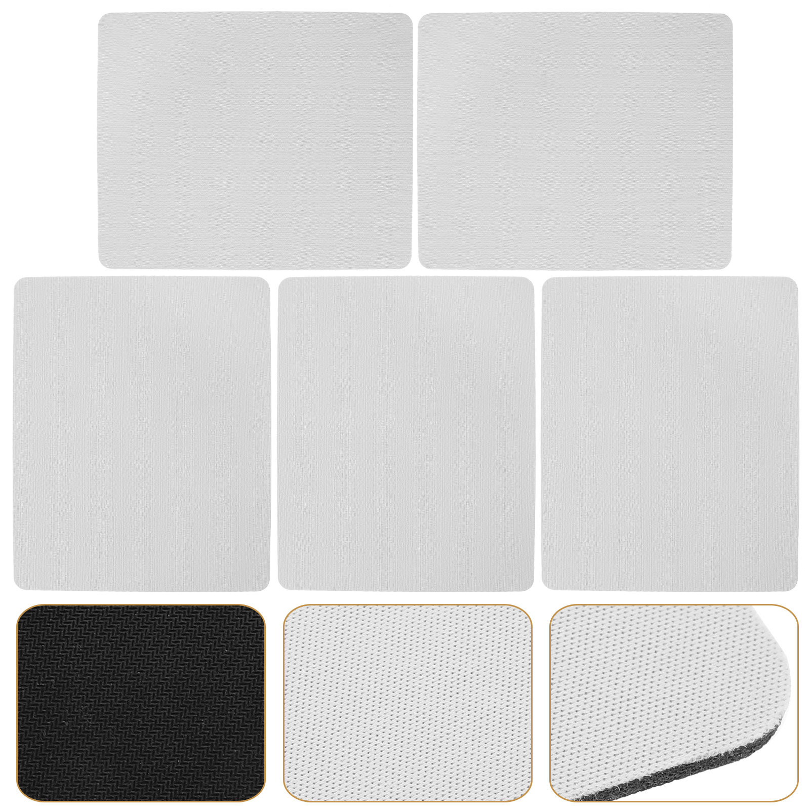 5Pcs Mouse Pads Sublimation Bl - đánh giá và giá Mouse Pad Blank Sublimation