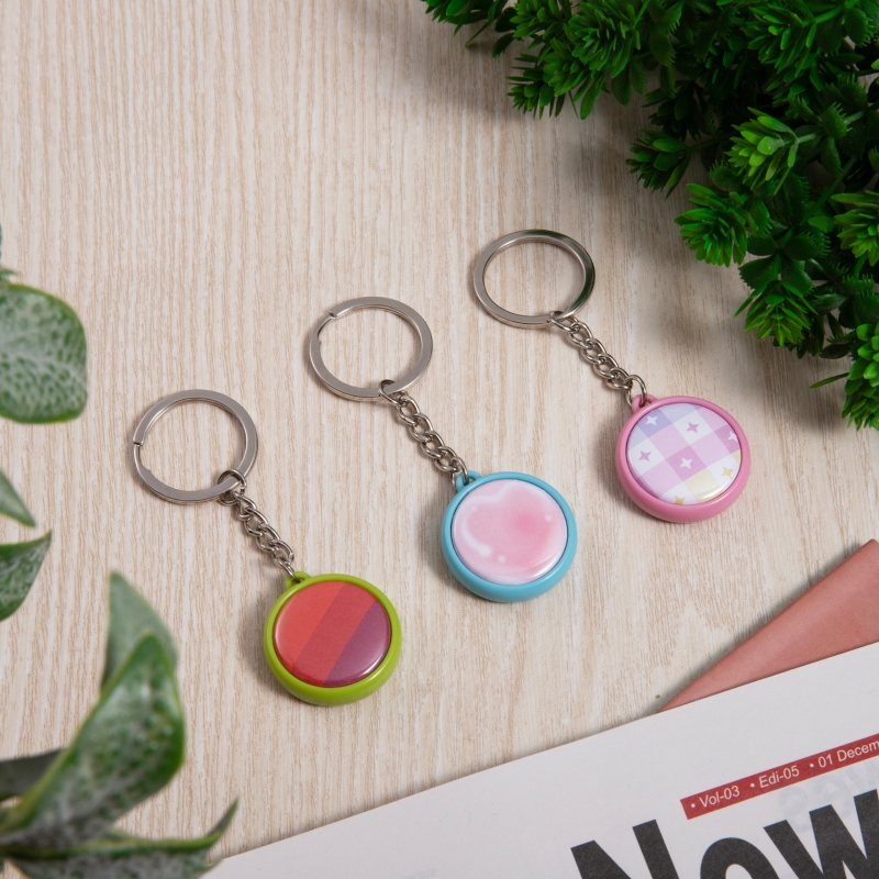 50pcs/Set 32mm Double-side Key - đánh giá và giá Button Badge Blank