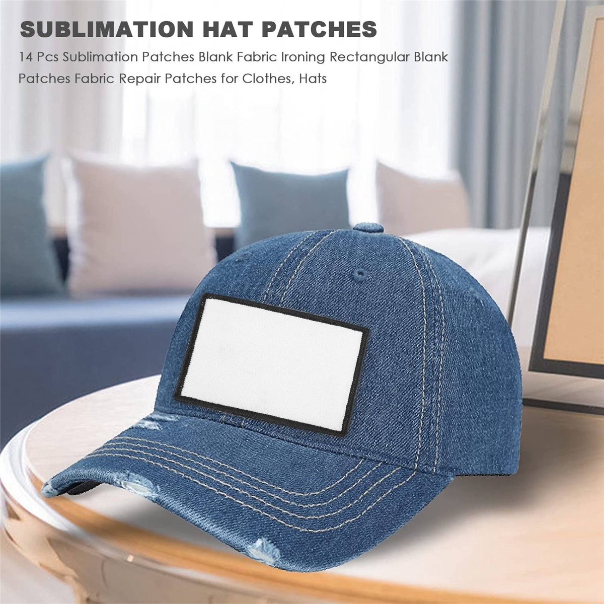 ABVA-14 Pcs Sublimation Patche - đánh giá và giá Hat Sublimation Blank