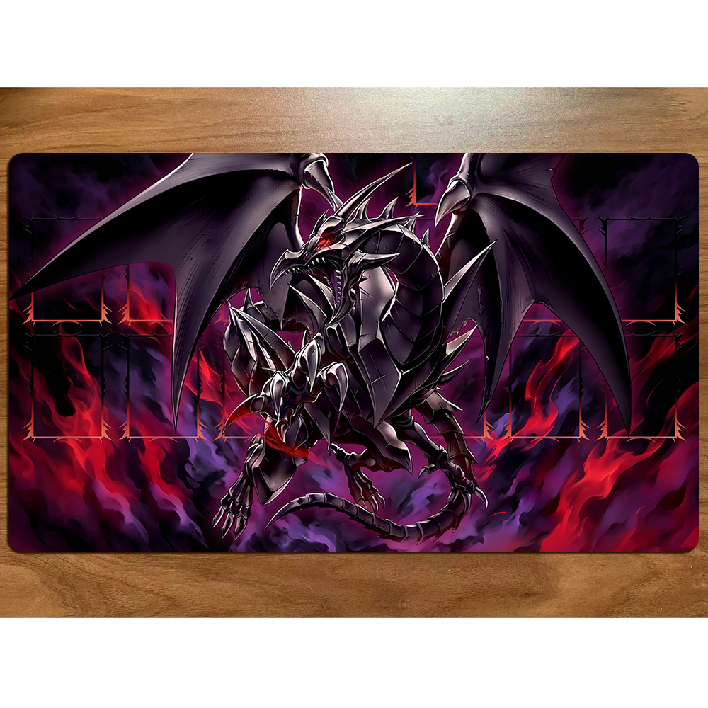 Yu-Gi-Oh Playmat Red-Eyes Blac - đánh giá và giá Door Mat Blank