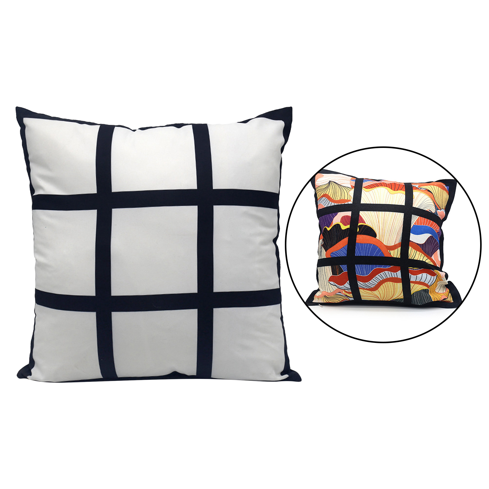 10pcs/lot Sublimation Blanks P - đánh giá và giá Pillow Cover Sublimation