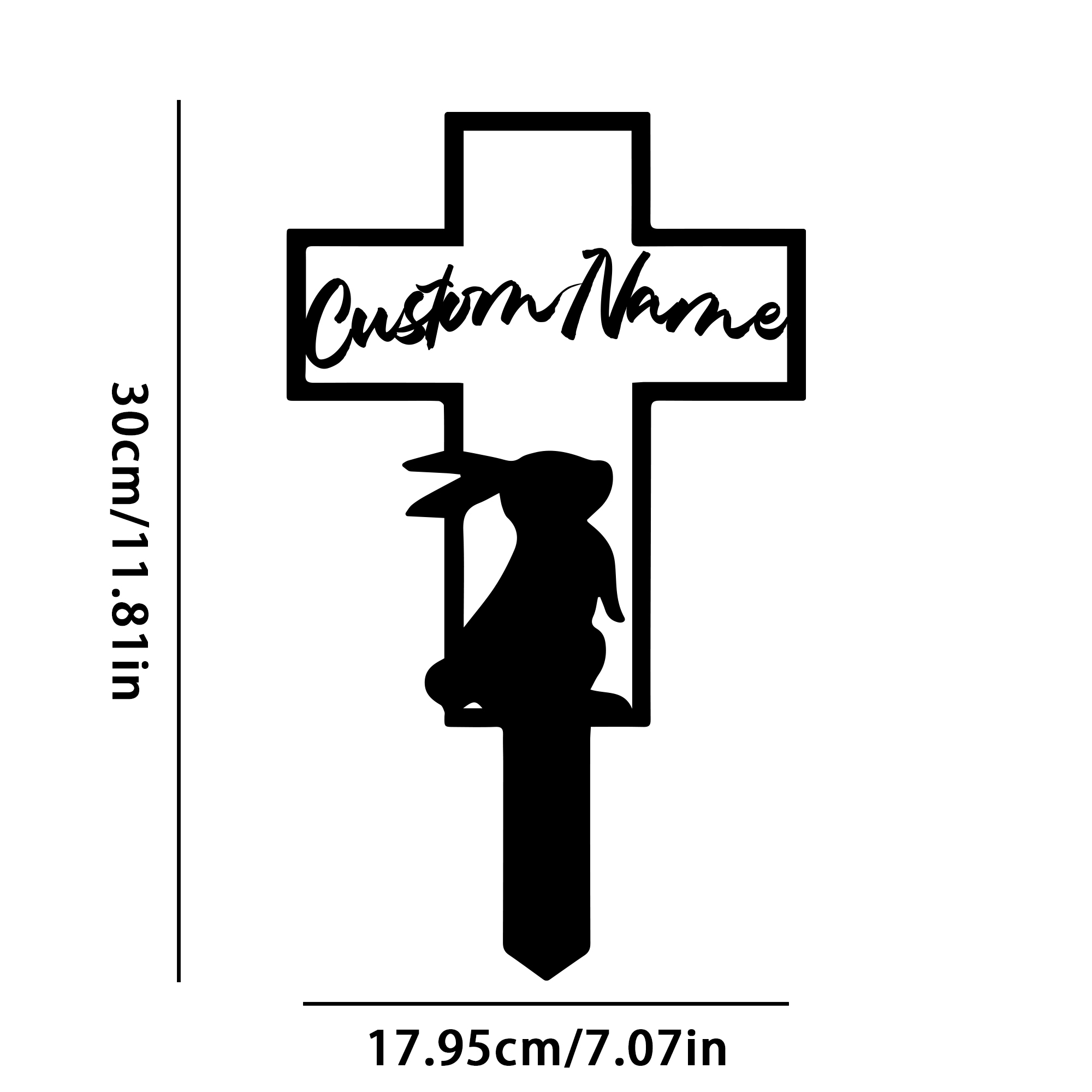 Art Deco Personalized Bunny Me - đánh giá và giá Yard Sign Blank