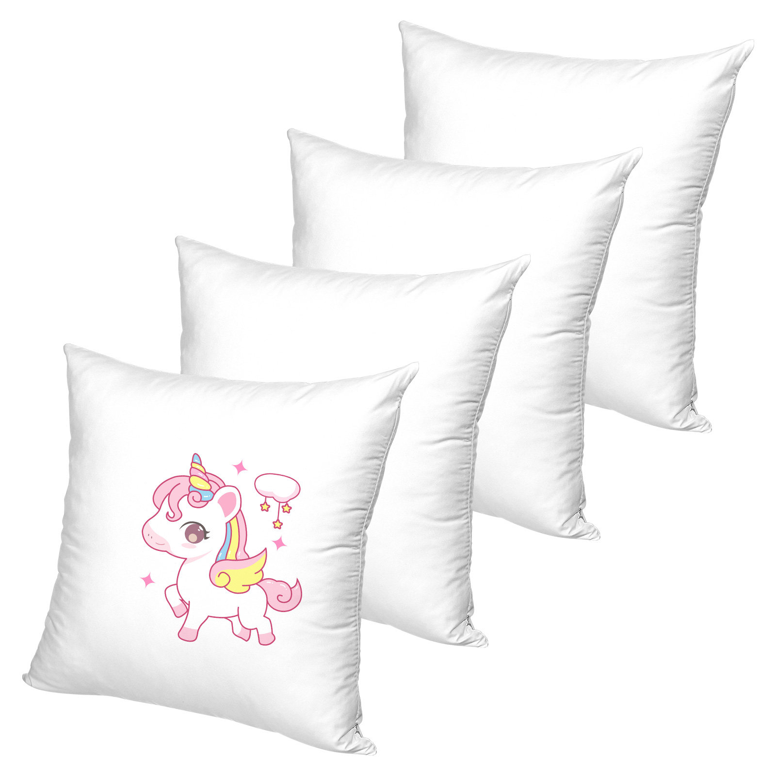 4Pcs White Sublimation Pillowc - đánh giá và giá Pillow Cover Sublimation