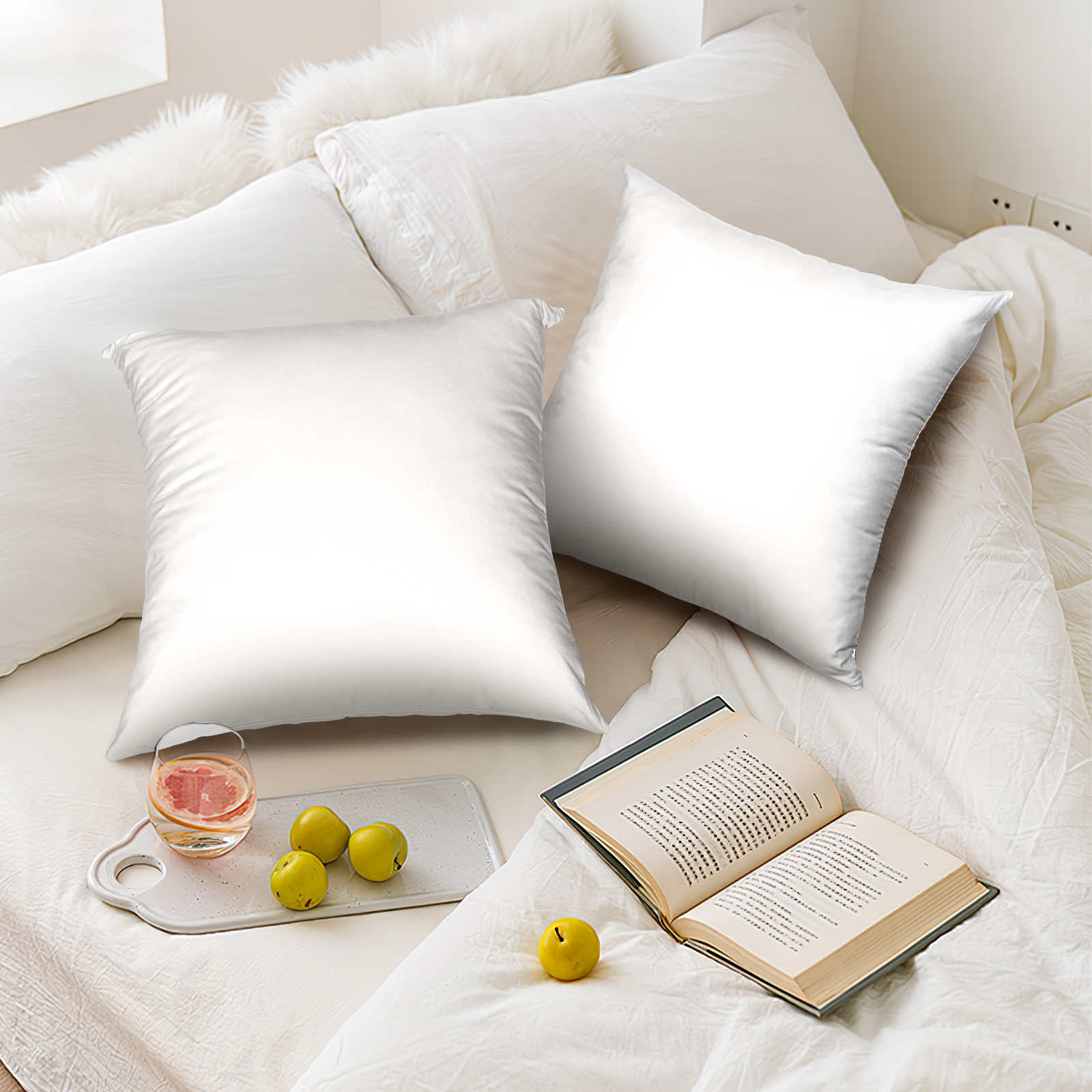 4Pcs White Sublimation Pillowc - đánh giá và giá Pillow Cover Sublimation