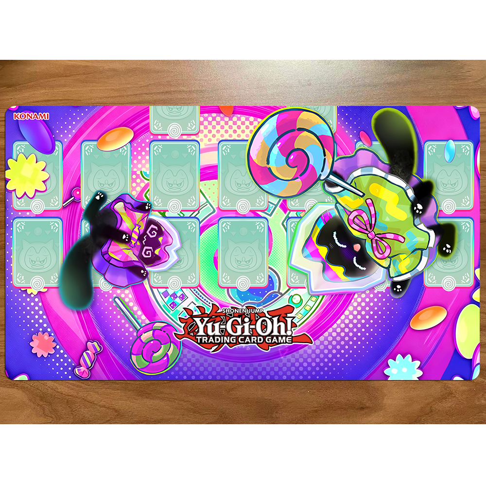 Yu-Gi-Oh Playmat Yummy Surpris - đánh giá và giá Door Mat Blank