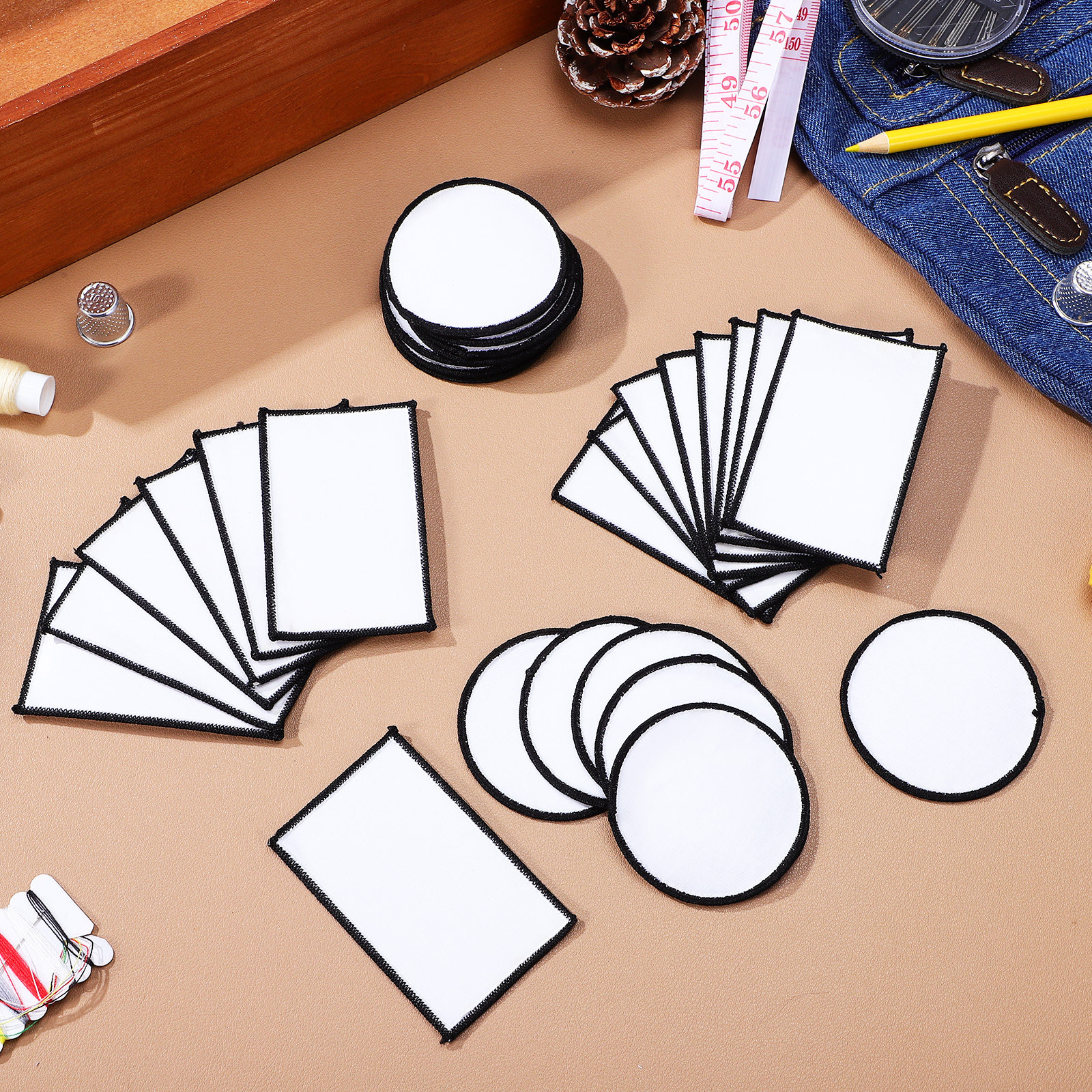 30Pcs Adhesive Backing Blank P - đánh giá và giá Hat Sublimation Blank