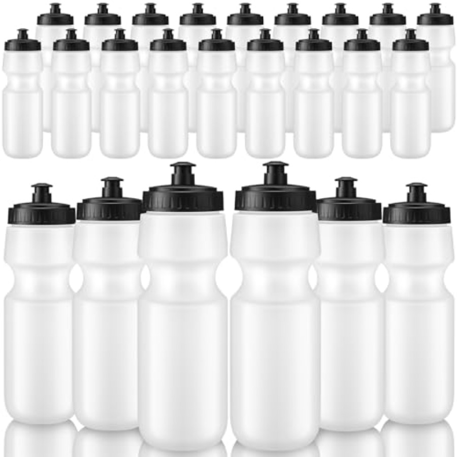 24 Pcs Sports Water Bottles Bu - đánh giá và giá Water Bottle Blank