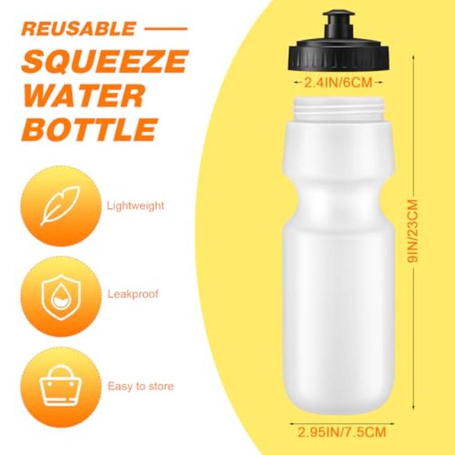 24 Pcs Sports Water Bottles Bu - đánh giá và giá Water Bottle Blank