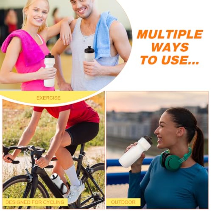 24 Pcs Sports Water Bottles Bu - đánh giá và giá Water Bottle Blank