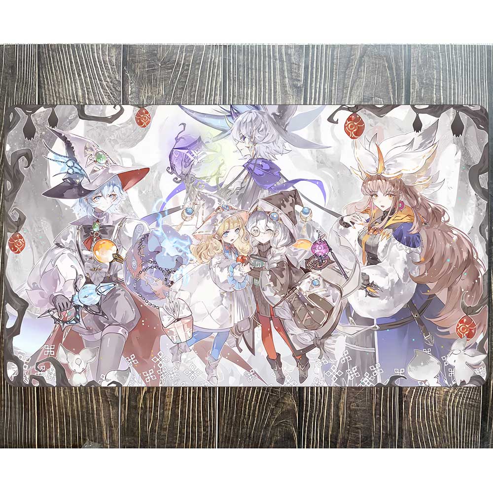YuGiOh Playmat Risette Asteria - đánh giá và giá Door Mat Blank