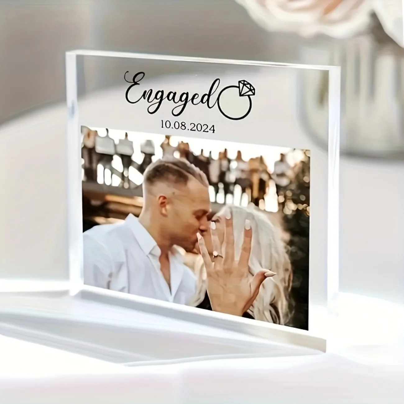 [2D Flat] Personalized Acrylic - đánh giá và giá Photo Acrylic Block