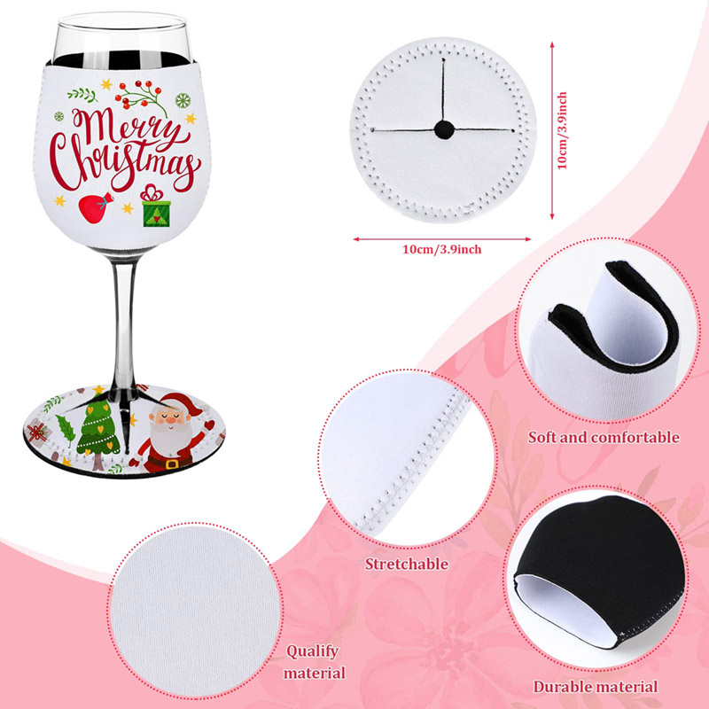 5/10Pcs Sublimation Wine Bottl - đánh giá và giá Coaster Sublimation Blank