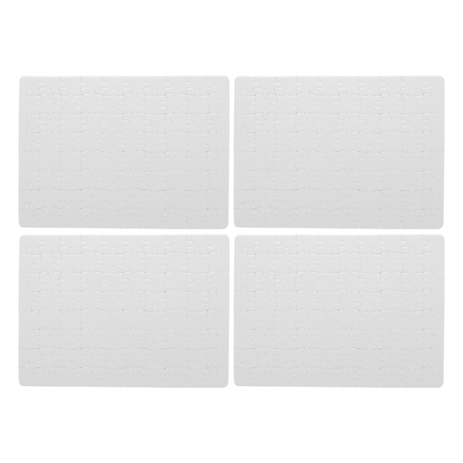 4 Sheets Blank Jigsaw Puzzle B - đánh giá và giá Puzzle Blank White