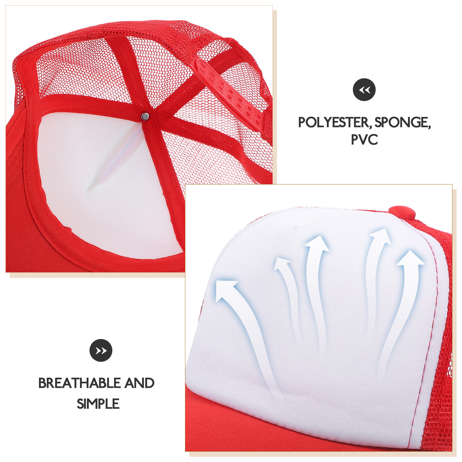 10Pcs Blank Mesh Baseball Caps - đánh giá và giá Hat Sublimation Blank