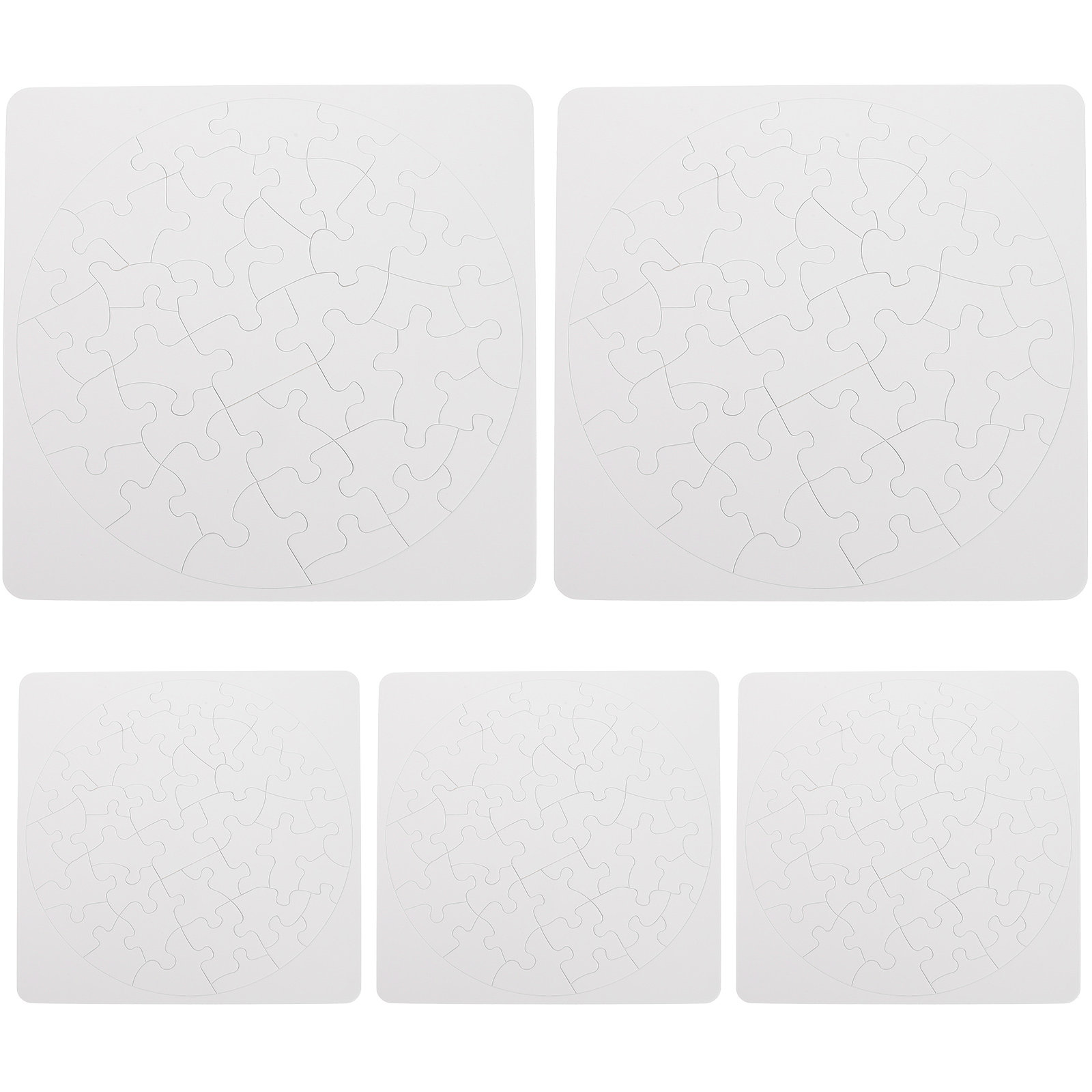 5 Sets Puzzle Sublimation Puzz - đánh giá và giá Puzzle Blank White