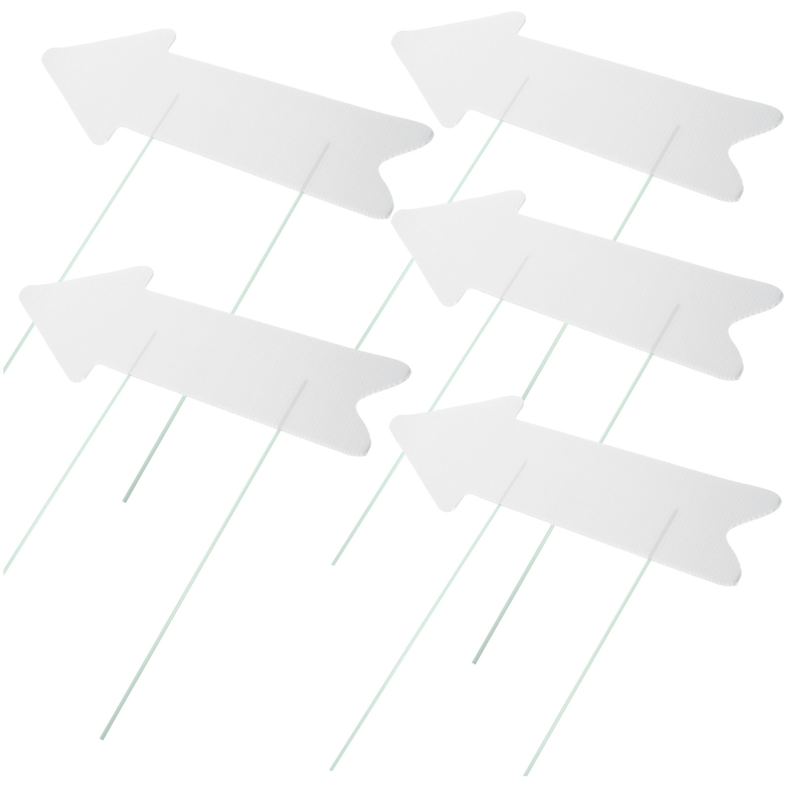 5Pcs Blank Yard Signs Plastic  - đánh giá và giá Yard Sign Blank