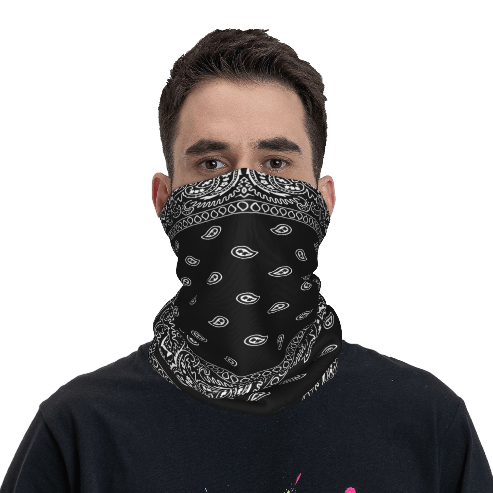 Custom Black and White Bandana - đánh giá và giá Bandana Blank White