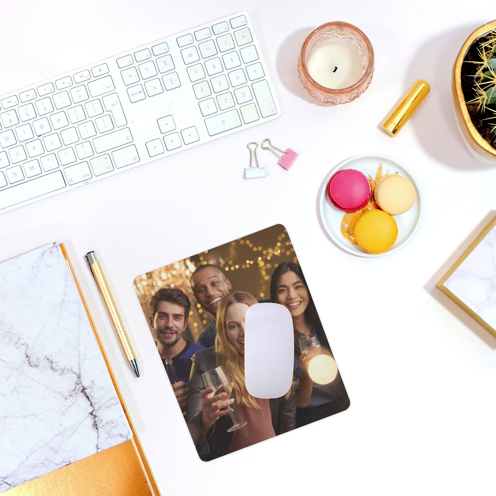5Pcs Rubber Sublimation Blank  - đánh giá và giá Mouse Pad Blank Sublimation