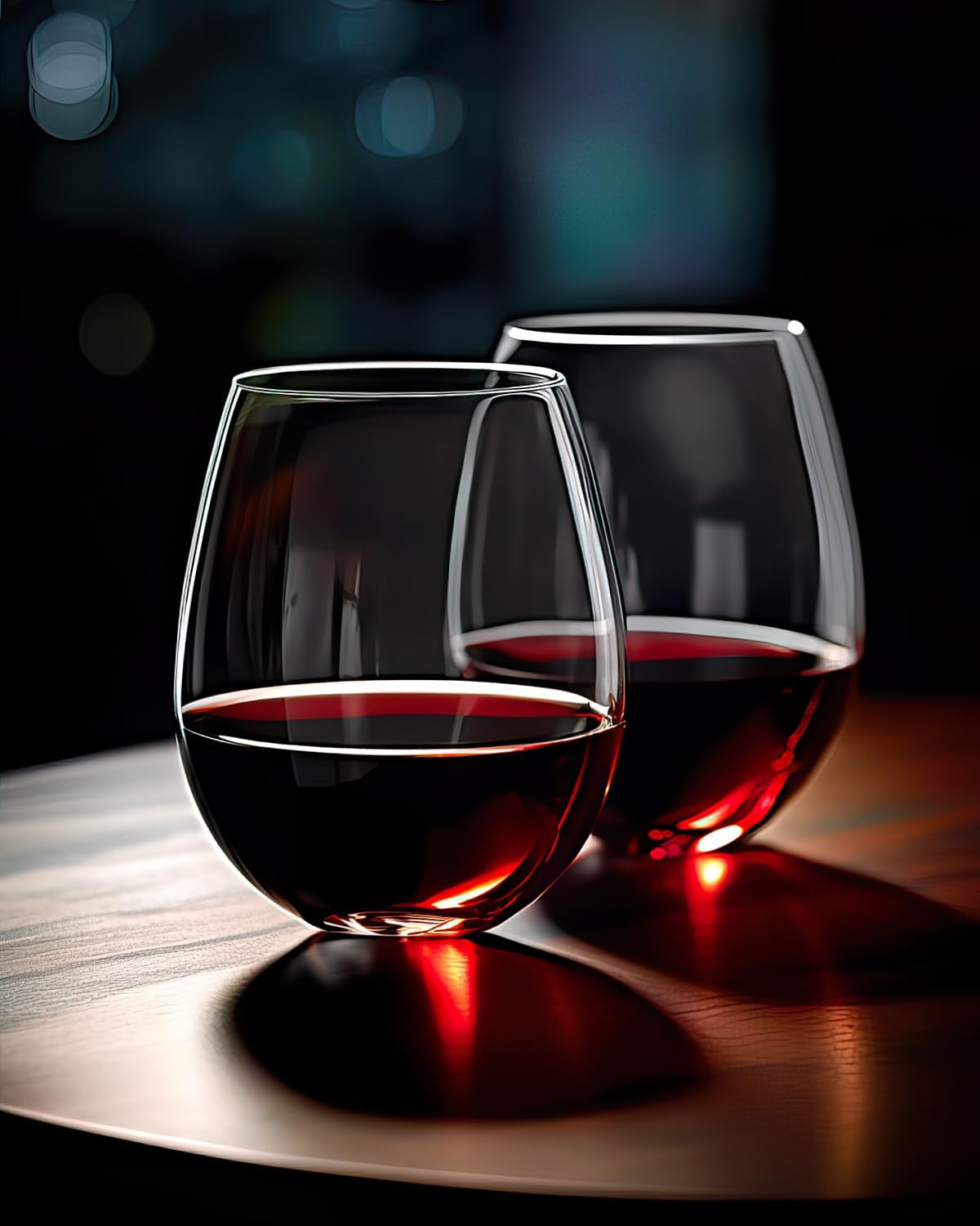 Stemless Wine Glasses Set of 4 - đánh giá và giá Tumbler 20Oz White