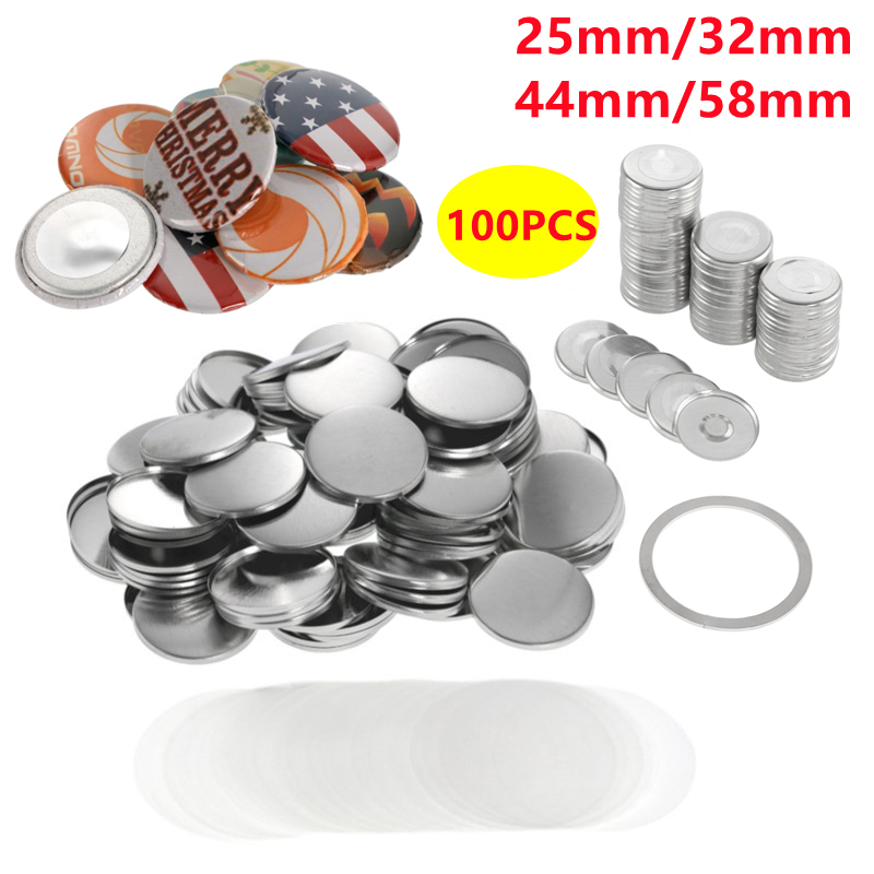 25/32/37/44/58mm Button Making - đánh giá và giá Button Badge Blank