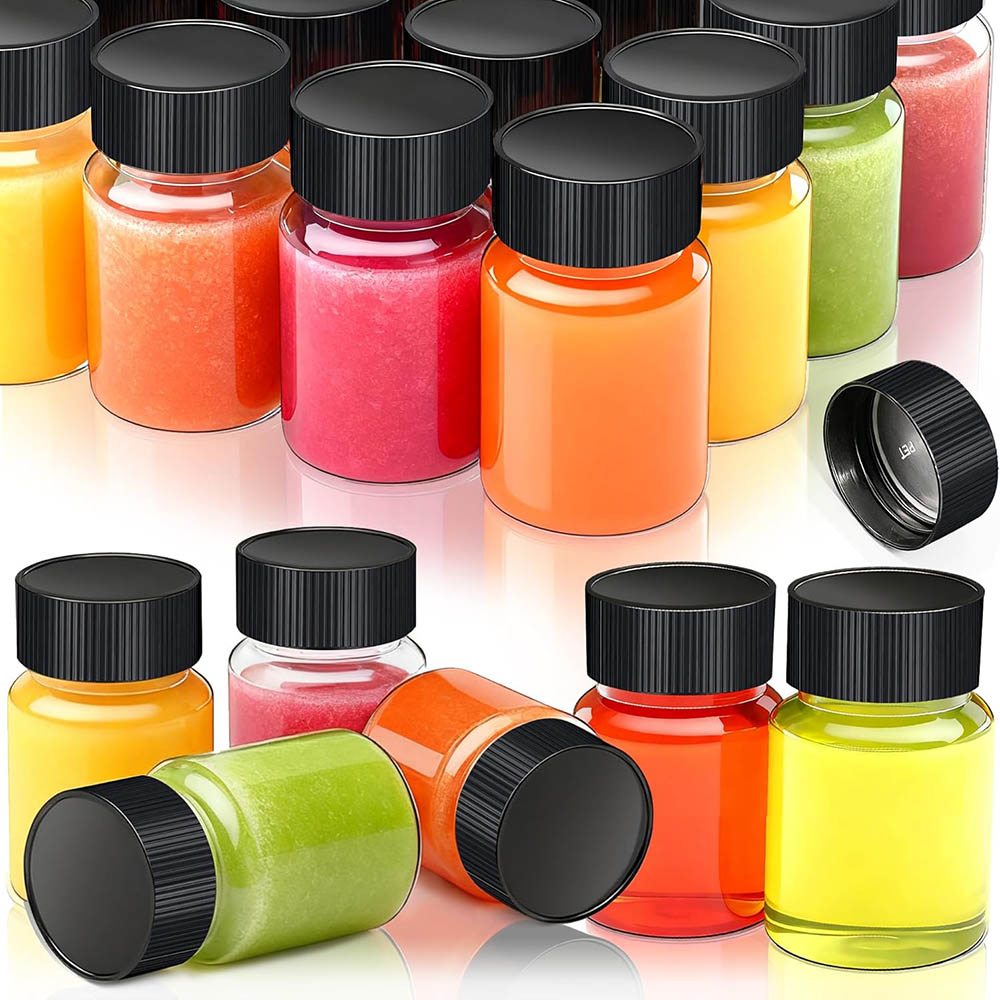 25 Pack 2oz Plastic Shot Bottl - đánh giá và giá Water Bottle Blank