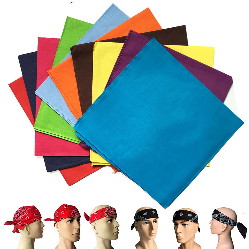 High Quality Solid Hip Hop Cot - đánh giá và giá Bandana Blank White