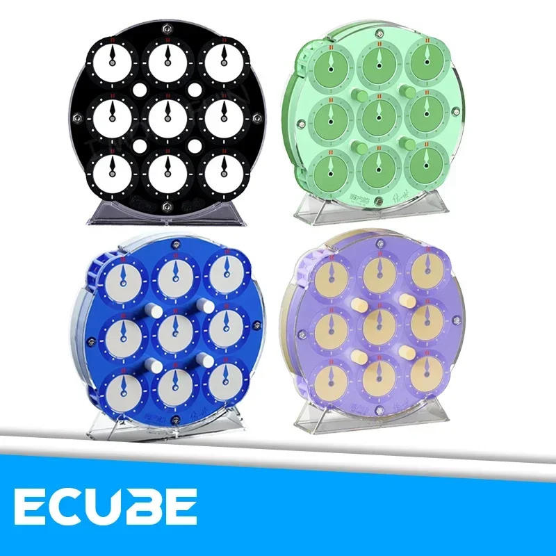 [ECube] QiYi Clock Puzzle Magn - đánh giá và giá Puzzle Blank White